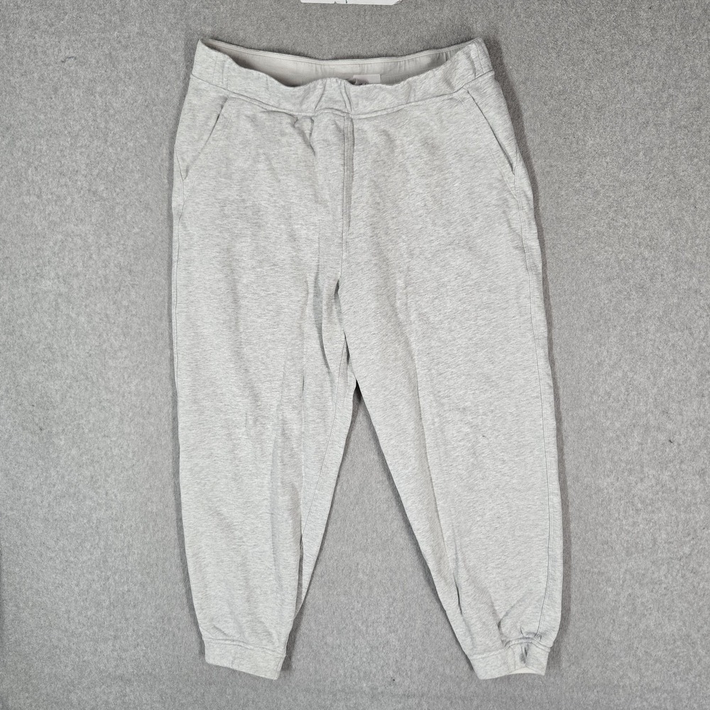 Lululemon Women Activewear Pants 12 Gray Relaxed High Rise Jogger 26" Inseam